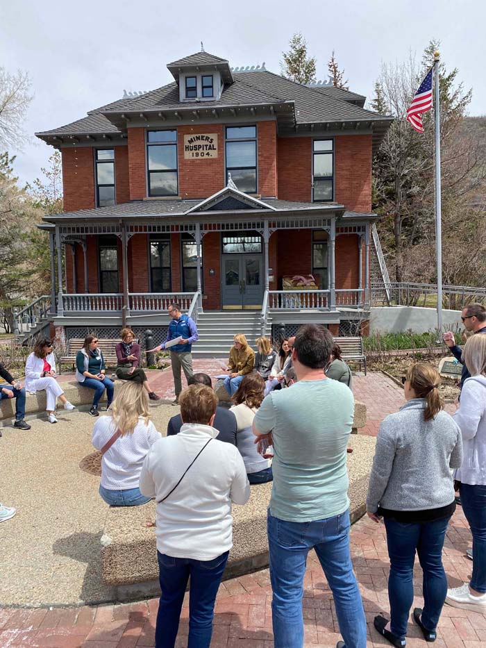 Mines and Wines Tour with Fox School of Wine in Park City Utah.