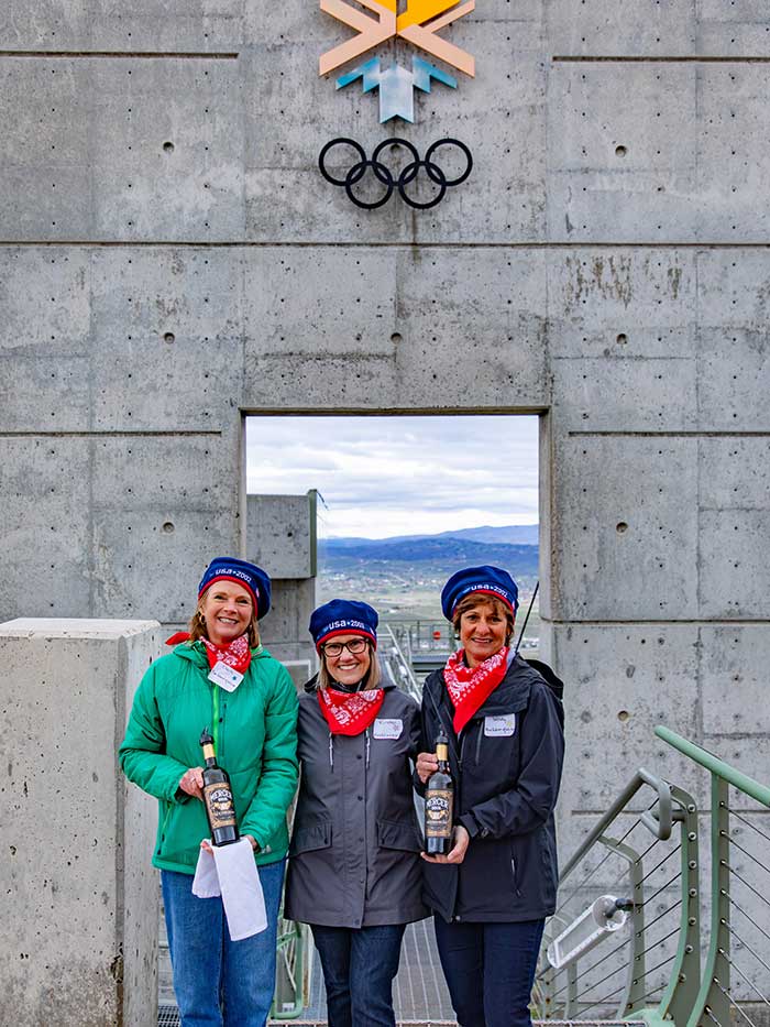 Gold Medal entertaining tour with wine in Park City Utah