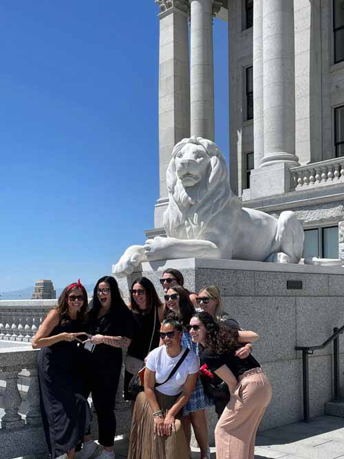 Group historical tour in Salt Lake City with Fox School of Wine